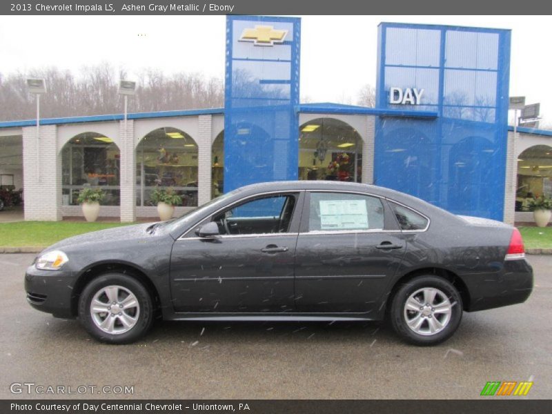 Ashen Gray Metallic / Ebony 2013 Chevrolet Impala LS