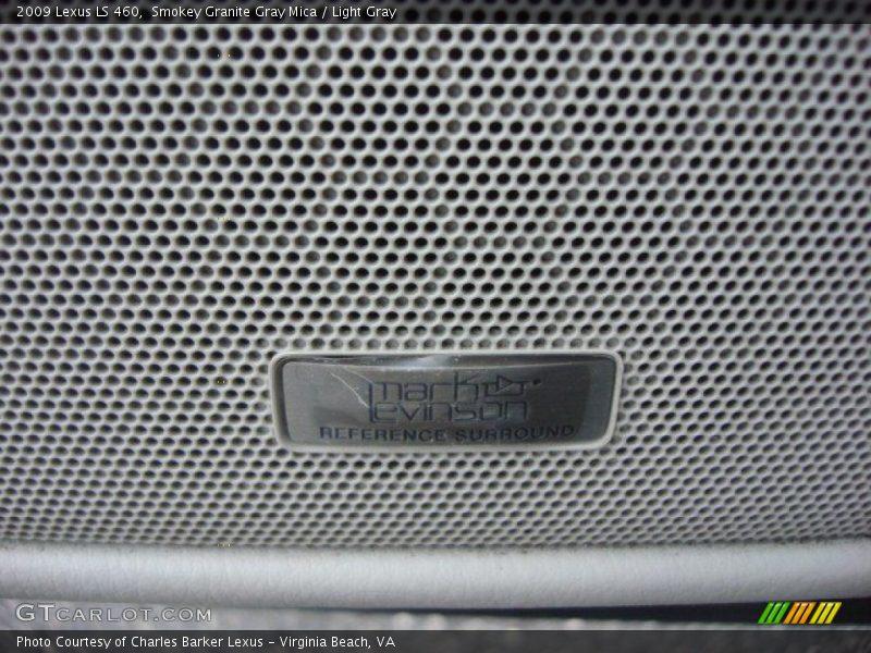 Smokey Granite Gray Mica / Light Gray 2009 Lexus LS 460