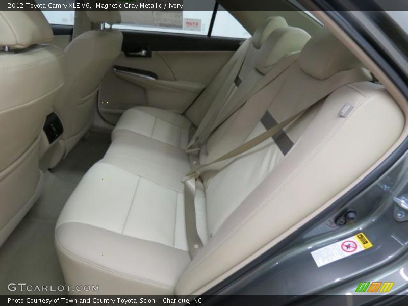 Magnetic Gray Metallic / Ivory 2012 Toyota Camry XLE V6
