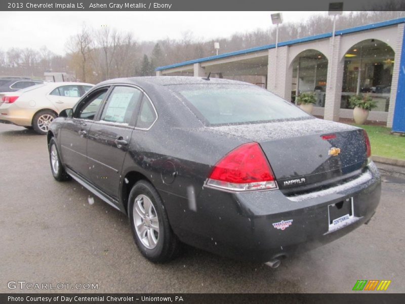 Ashen Gray Metallic / Ebony 2013 Chevrolet Impala LS