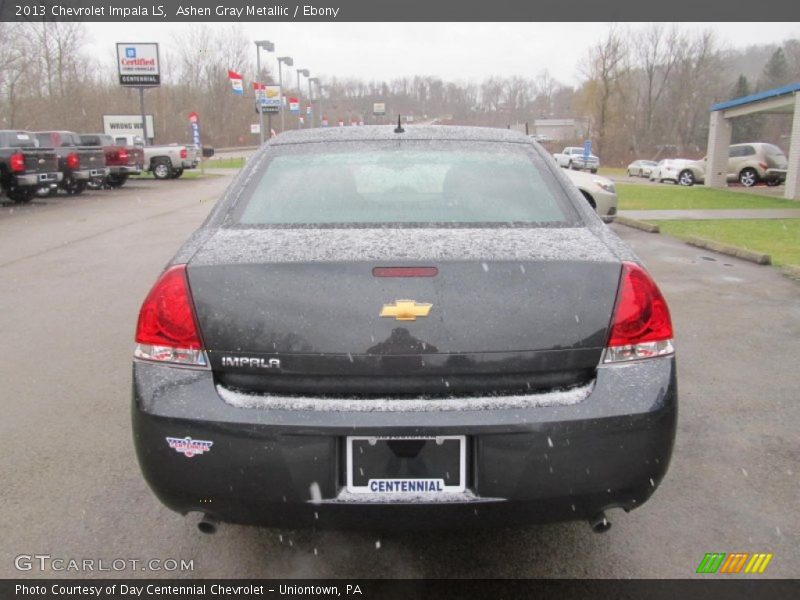 Ashen Gray Metallic / Ebony 2013 Chevrolet Impala LS