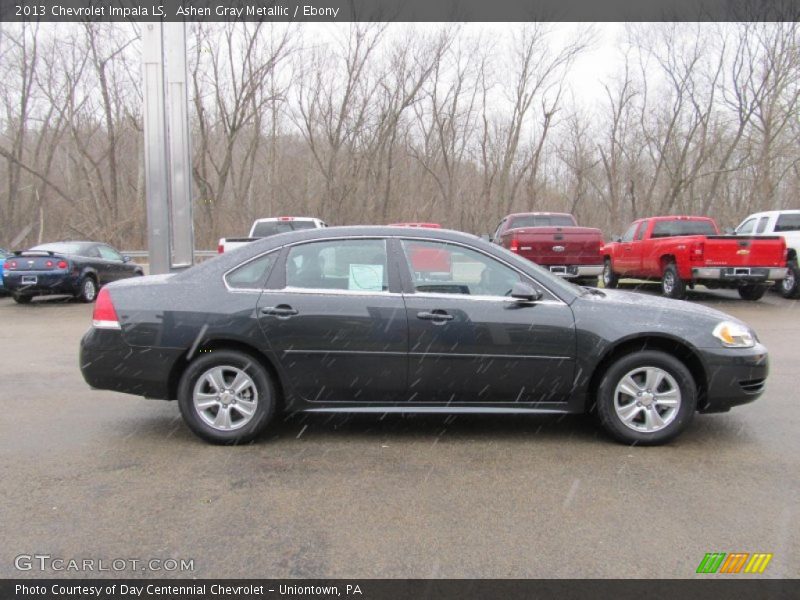 Ashen Gray Metallic / Ebony 2013 Chevrolet Impala LS