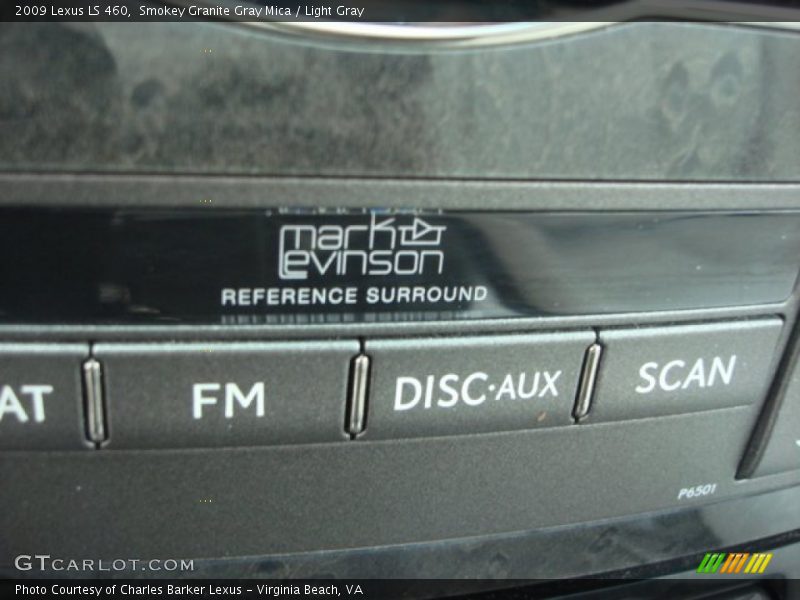 Smokey Granite Gray Mica / Light Gray 2009 Lexus LS 460
