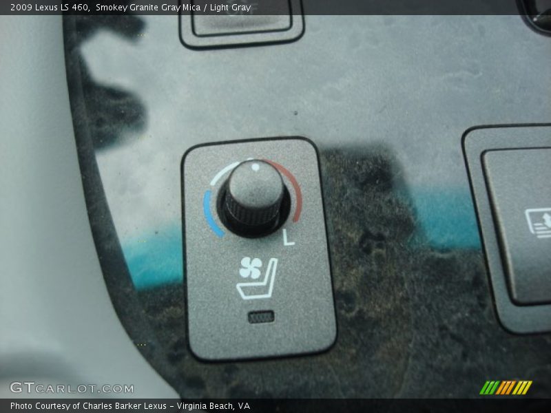 Smokey Granite Gray Mica / Light Gray 2009 Lexus LS 460
