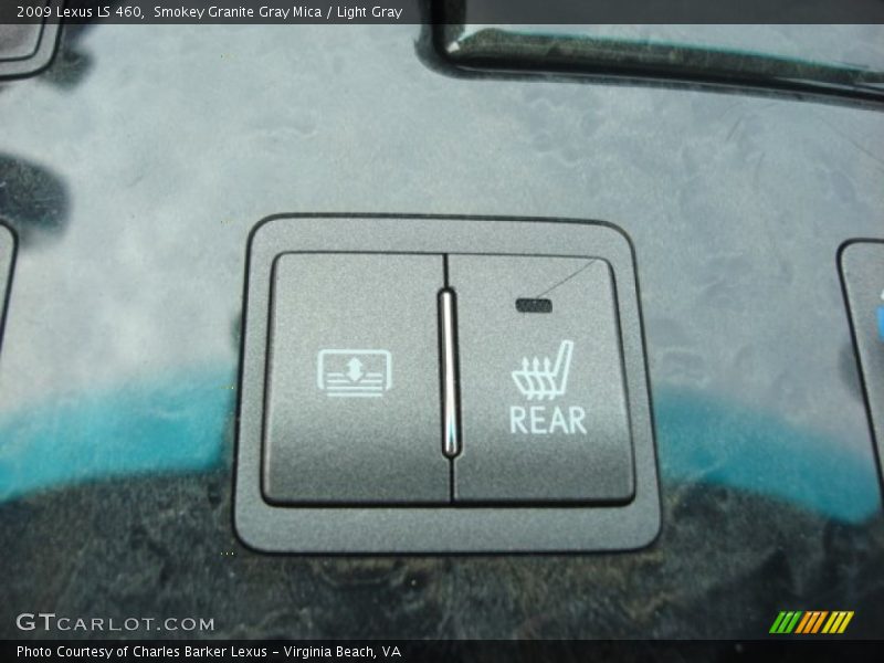 Smokey Granite Gray Mica / Light Gray 2009 Lexus LS 460