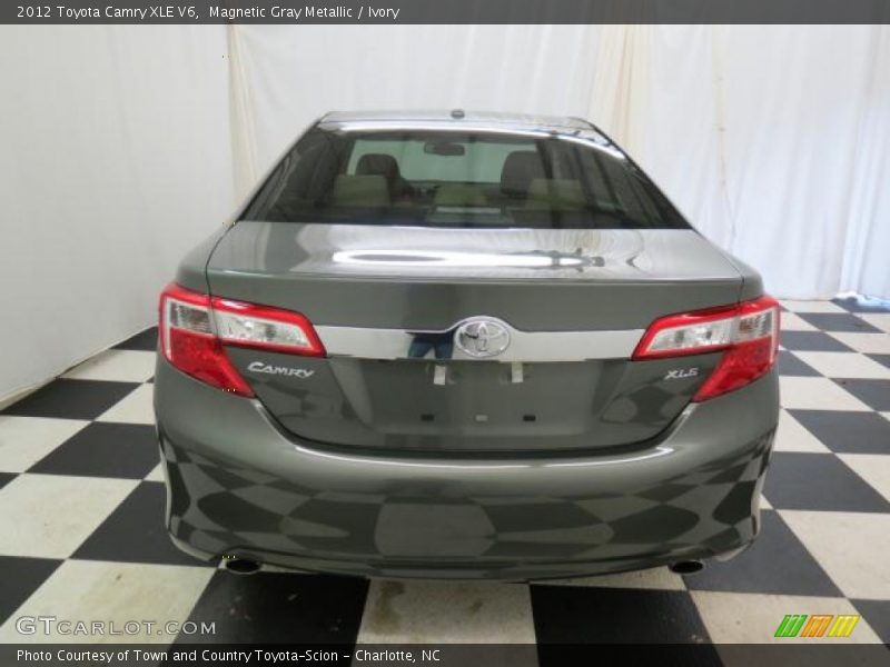 Magnetic Gray Metallic / Ivory 2012 Toyota Camry XLE V6