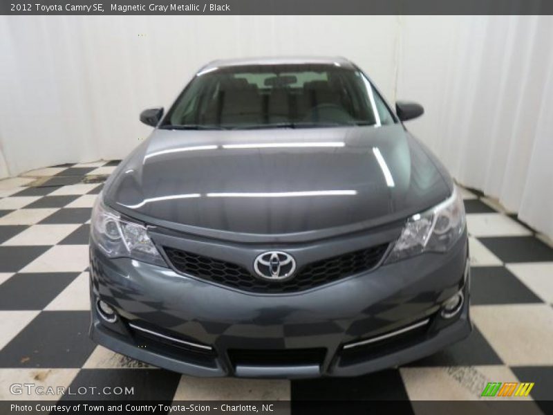 Magnetic Gray Metallic / Black 2012 Toyota Camry SE