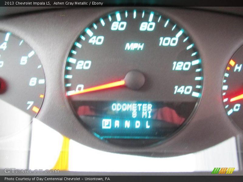 Ashen Gray Metallic / Ebony 2013 Chevrolet Impala LS