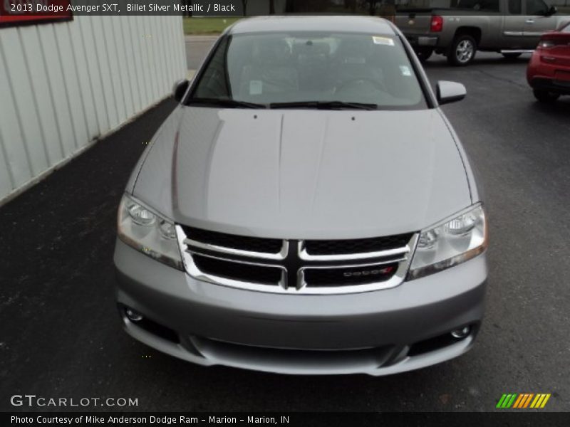 Billet Silver Metallic / Black 2013 Dodge Avenger SXT