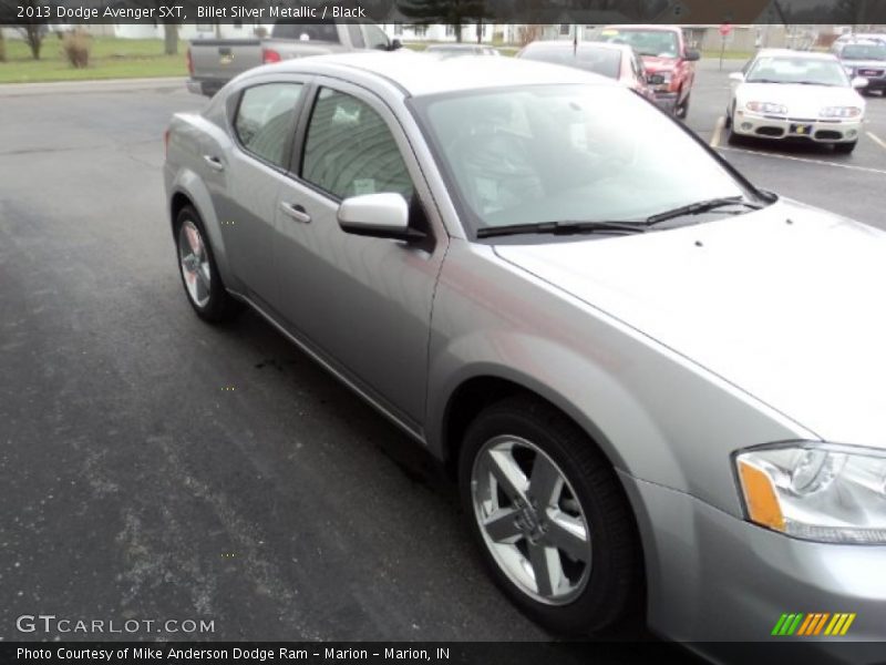 Billet Silver Metallic / Black 2013 Dodge Avenger SXT