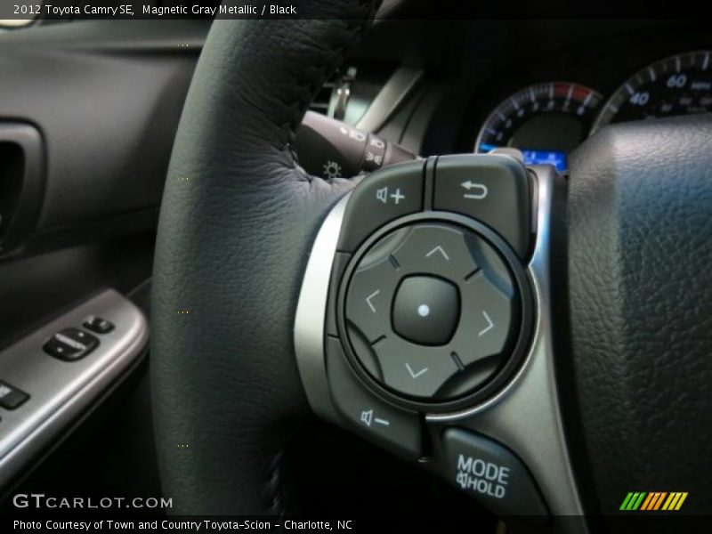 Magnetic Gray Metallic / Black 2012 Toyota Camry SE