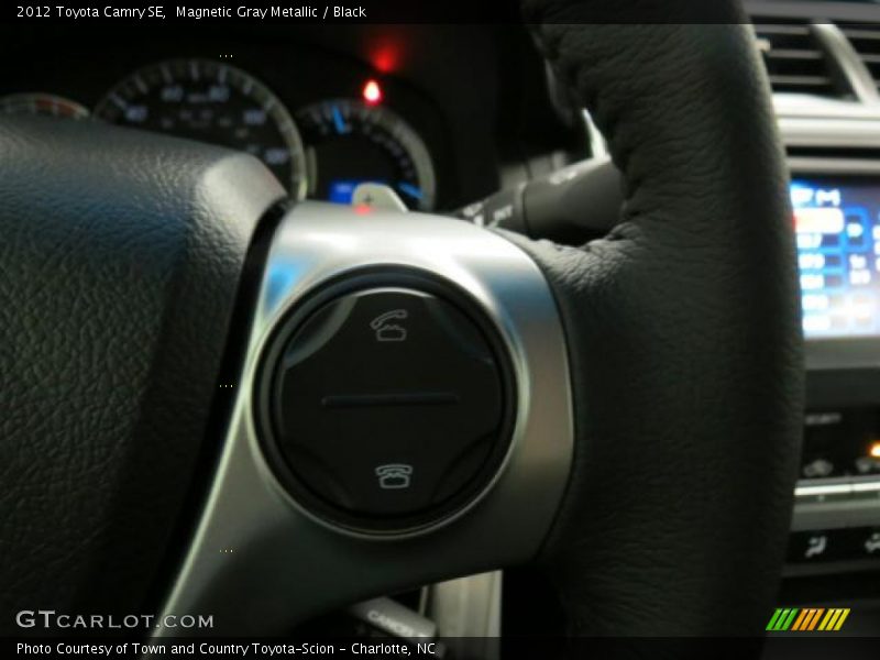 Magnetic Gray Metallic / Black 2012 Toyota Camry SE