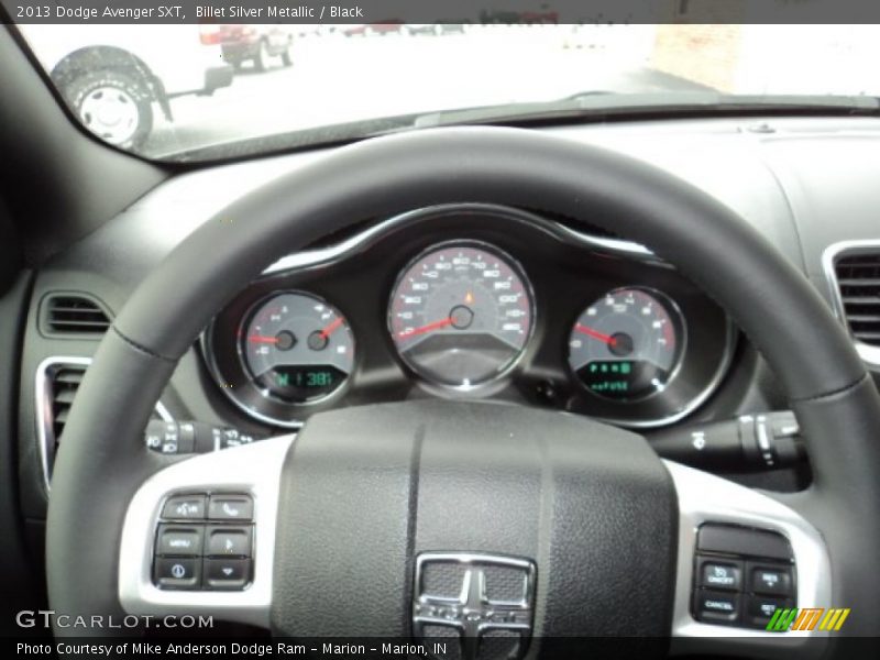 Billet Silver Metallic / Black 2013 Dodge Avenger SXT