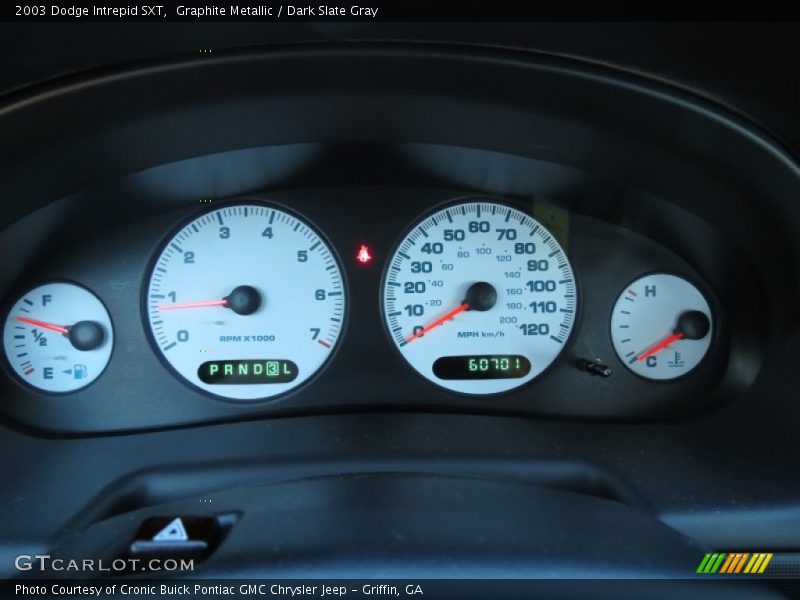 Graphite Metallic / Dark Slate Gray 2003 Dodge Intrepid SXT