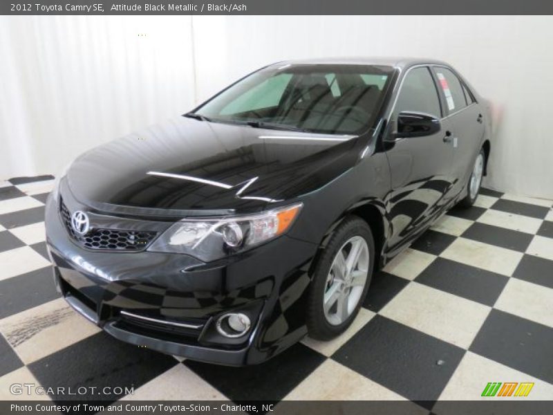 Attitude Black Metallic / Black/Ash 2012 Toyota Camry SE
