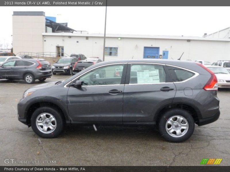 Polished Metal Metallic / Gray 2013 Honda CR-V LX AWD
