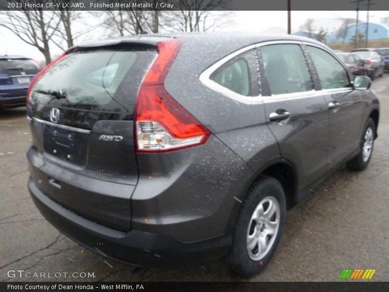 Polished Metal Metallic / Gray 2013 Honda CR-V LX AWD