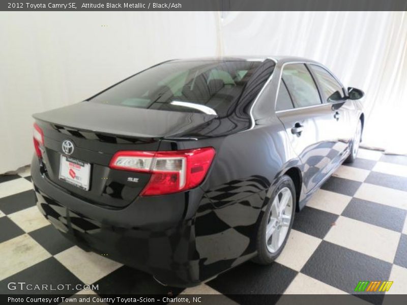 Attitude Black Metallic / Black/Ash 2012 Toyota Camry SE