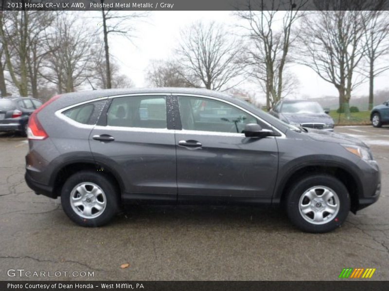 Polished Metal Metallic / Gray 2013 Honda CR-V LX AWD