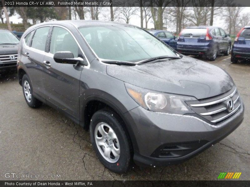 Polished Metal Metallic / Gray 2013 Honda CR-V LX AWD