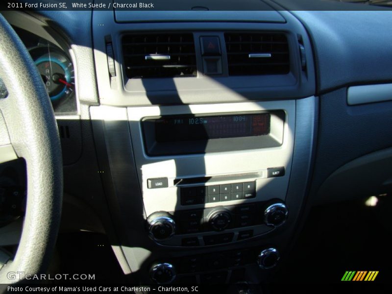 White Suede / Charcoal Black 2011 Ford Fusion SE