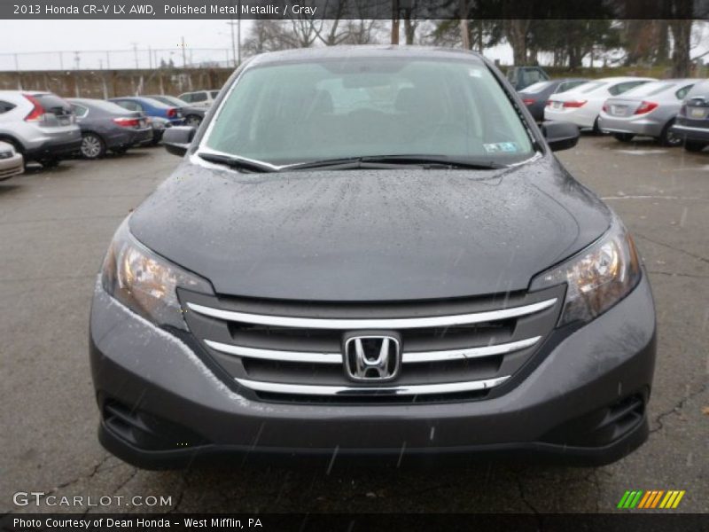 Polished Metal Metallic / Gray 2013 Honda CR-V LX AWD