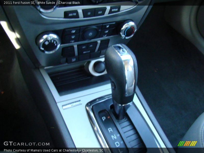 White Suede / Charcoal Black 2011 Ford Fusion SE