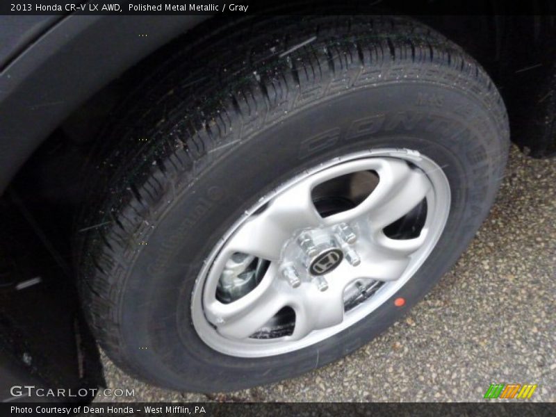 Polished Metal Metallic / Gray 2013 Honda CR-V LX AWD