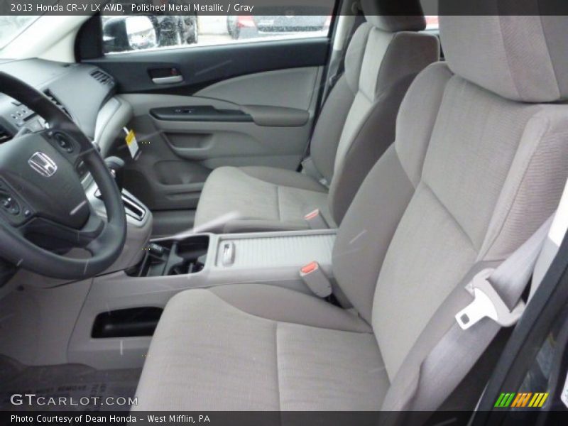 Polished Metal Metallic / Gray 2013 Honda CR-V LX AWD