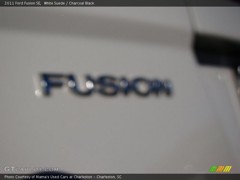 White Suede / Charcoal Black 2011 Ford Fusion SE