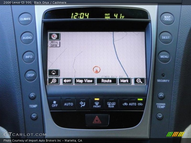 Black Onyx / Cashmere 2006 Lexus GS 300