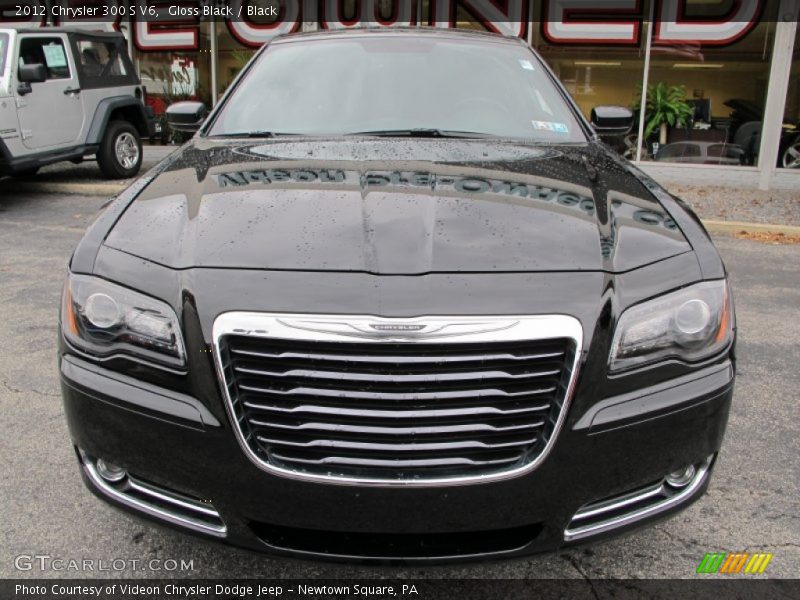 Gloss Black / Black 2012 Chrysler 300 S V6