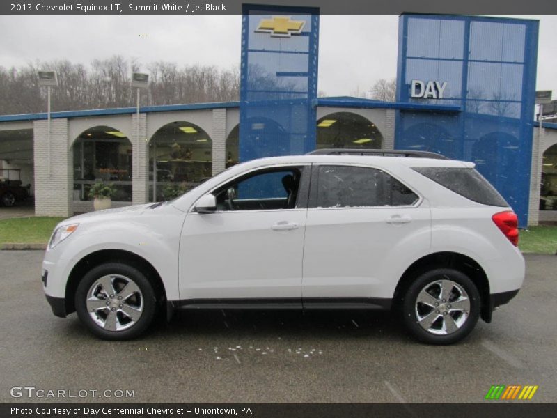 Summit White / Jet Black 2013 Chevrolet Equinox LT