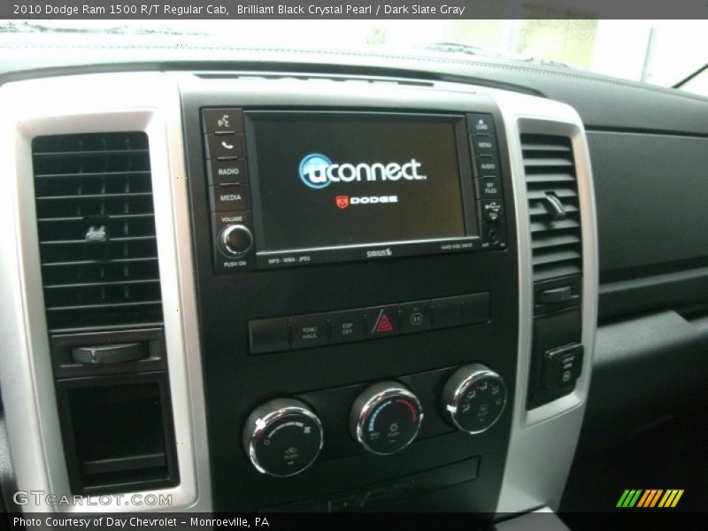 Brilliant Black Crystal Pearl / Dark Slate Gray 2010 Dodge Ram 1500 R/T Regular Cab