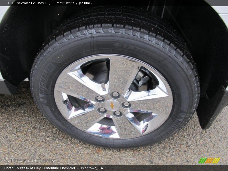 Summit White / Jet Black 2013 Chevrolet Equinox LT