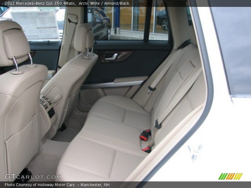 Arctic White / Almond/Black 2012 Mercedes-Benz GLK 350 4Matic