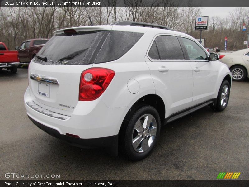 Summit White / Jet Black 2013 Chevrolet Equinox LT