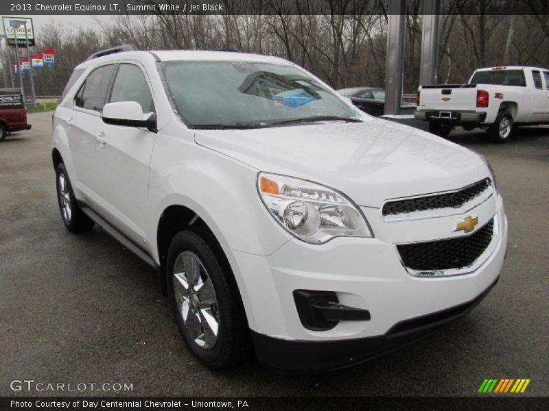 Summit White / Jet Black 2013 Chevrolet Equinox LT