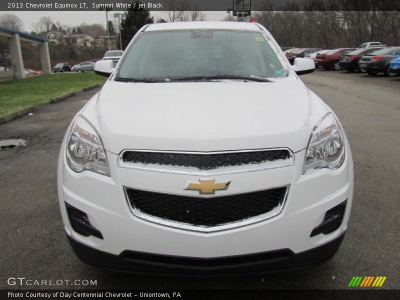 Summit White / Jet Black 2013 Chevrolet Equinox LT