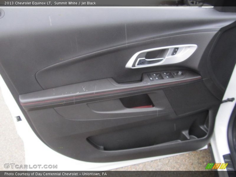 Summit White / Jet Black 2013 Chevrolet Equinox LT