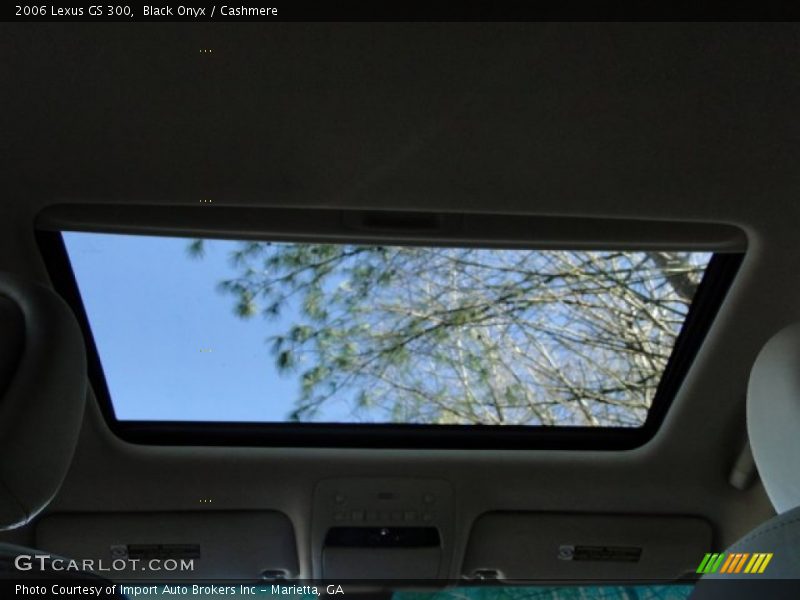 Black Onyx / Cashmere 2006 Lexus GS 300