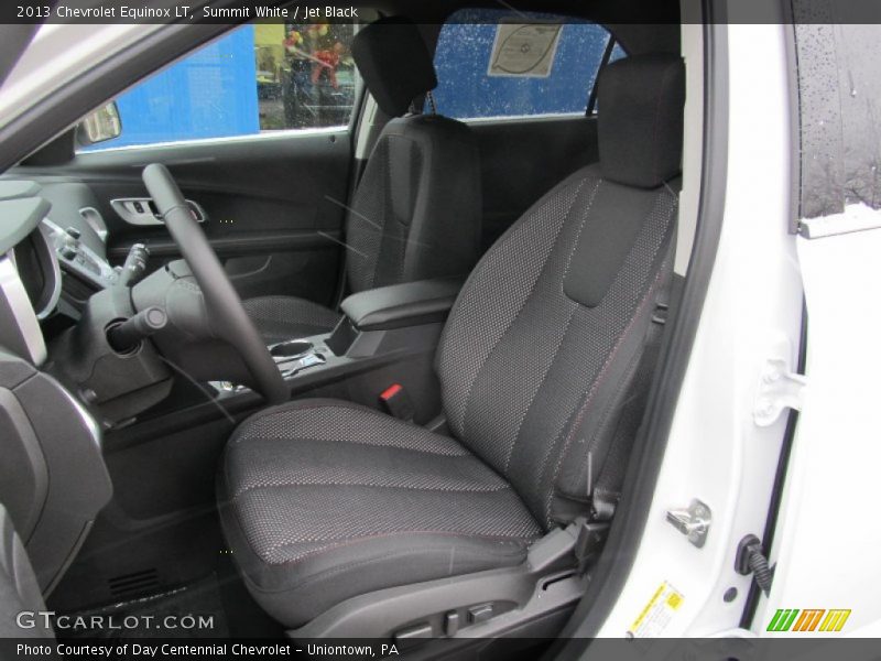 Summit White / Jet Black 2013 Chevrolet Equinox LT