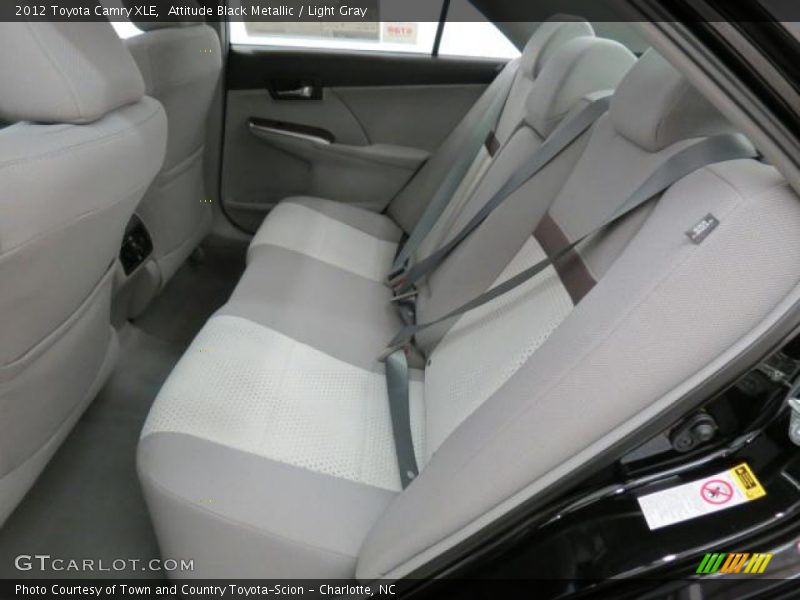 Attitude Black Metallic / Light Gray 2012 Toyota Camry XLE