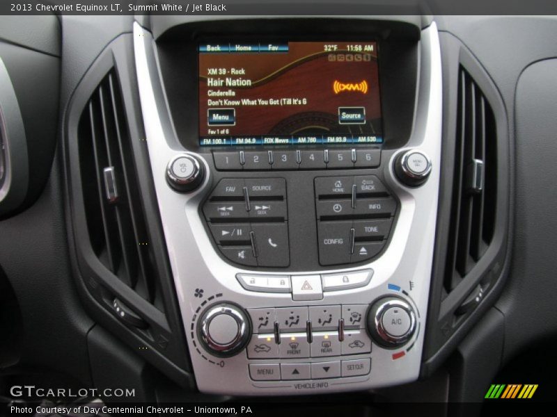 Summit White / Jet Black 2013 Chevrolet Equinox LT