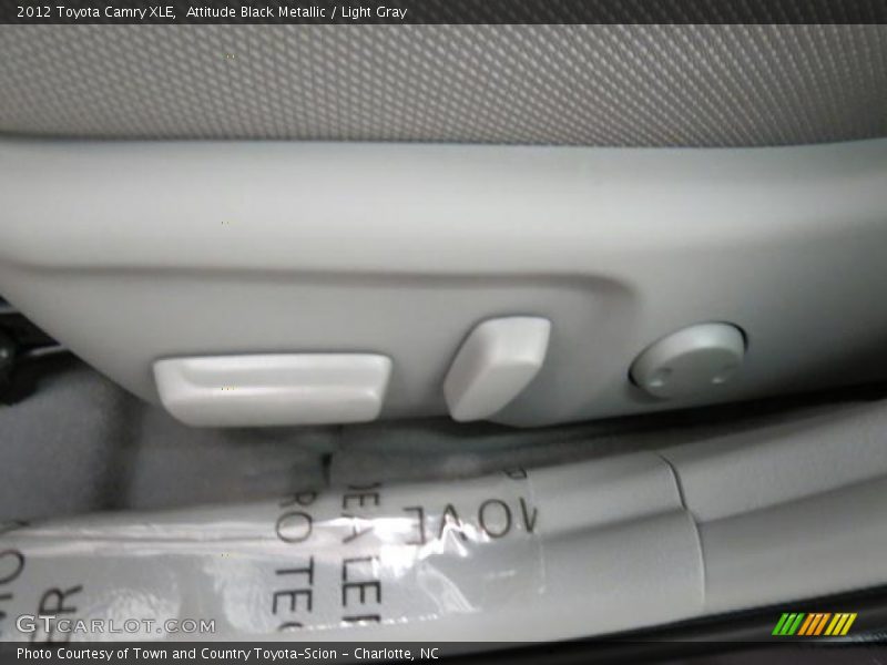 Attitude Black Metallic / Light Gray 2012 Toyota Camry XLE