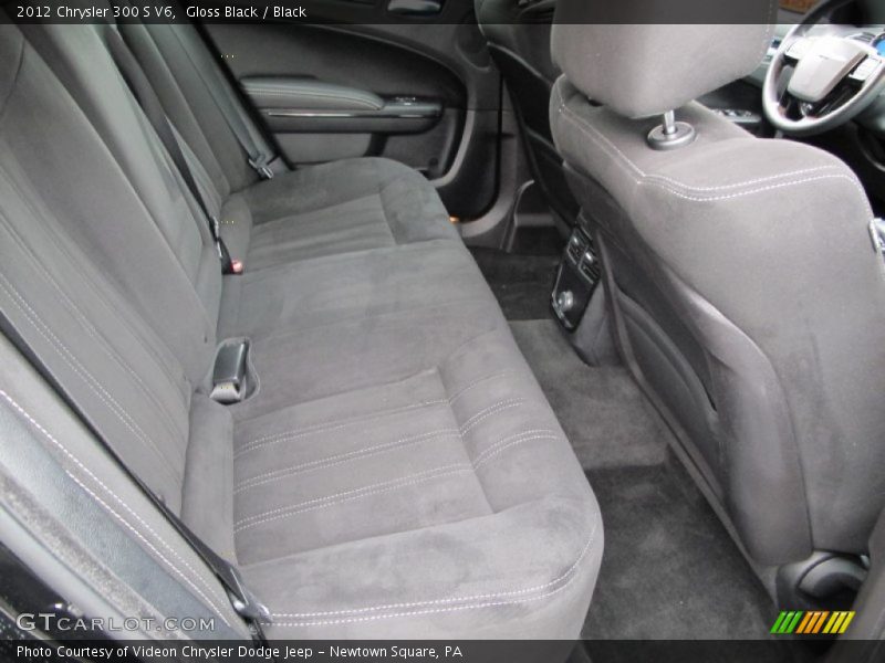 Rear Seat of 2012 300 S V6