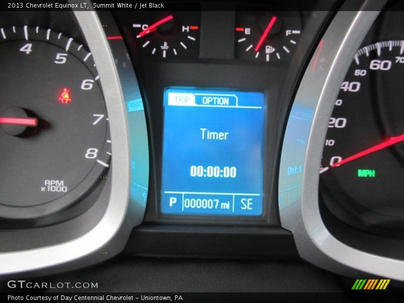 Summit White / Jet Black 2013 Chevrolet Equinox LT