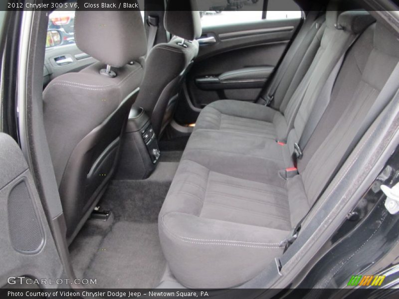 Rear Seat of 2012 300 S V6