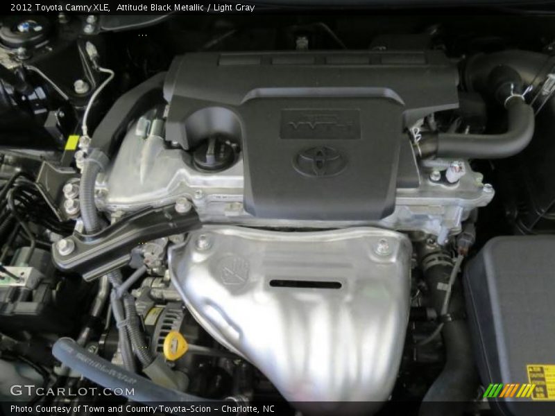 Attitude Black Metallic / Light Gray 2012 Toyota Camry XLE