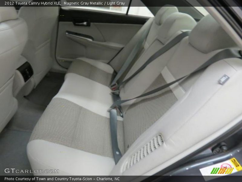 Magnetic Gray Metallic / Light Gray 2012 Toyota Camry Hybrid XLE
